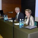 dr hab. Renata Suchowiejko i prof. Robin Stowell / Fot. L. Gombos