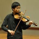 Mingwan Kim (Republic of Korea) - Honorary Distinction and Prize endowed by H. Wieniawski Musical Society for the best performance of J.S. Bach composition / phot. T. Boniecki